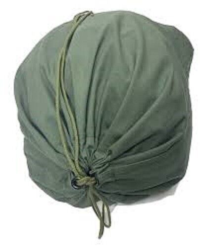 2 Pack USGI Military Barracks Bag Cotton Laundry Bag Green NSN 8465-00-530-3692