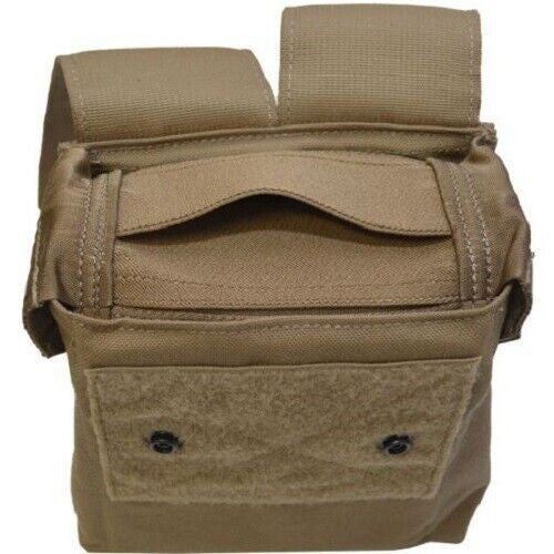 EAGLE USMC FSBE 200 Round Saw Gunners Pouch W/ Detachable Top Coyote