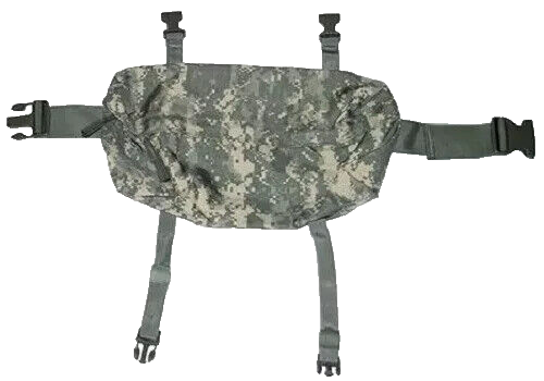 2 Pack Military Issue ACU Molle II Waist Pack / Butt Pack NSN: 8465-01-524-7263