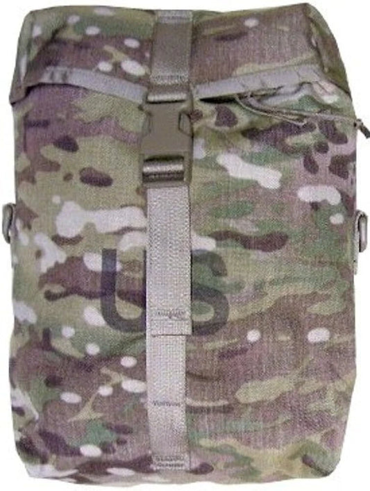 2 Pack USGI Military MOLLE II OCP Multicam Sustainment Pouch 8465-01-580-1563