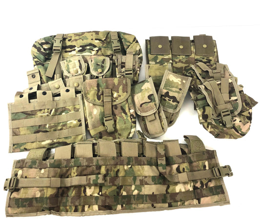 USGI 17 Pc Rifleman Kit OCP Multicam Complete US ARMY MOLLE II