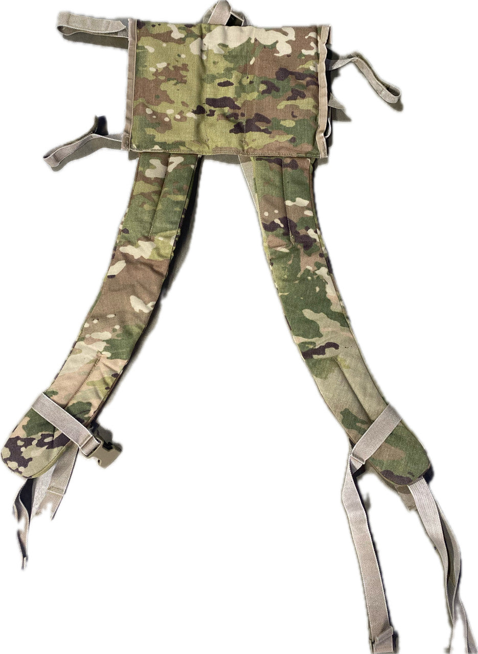 FAIR USGI MOLLE II Shoulder Straps Multicam No Quick Release Buckles