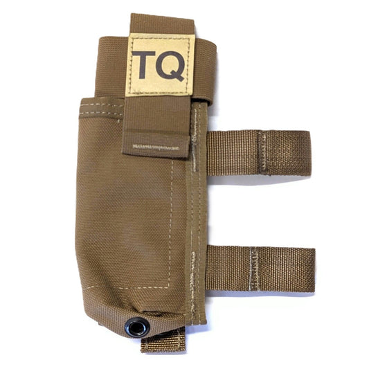 2 Pack FAIR USMC Tourniquet TQ Pouch Coyote MOLLE / PALS