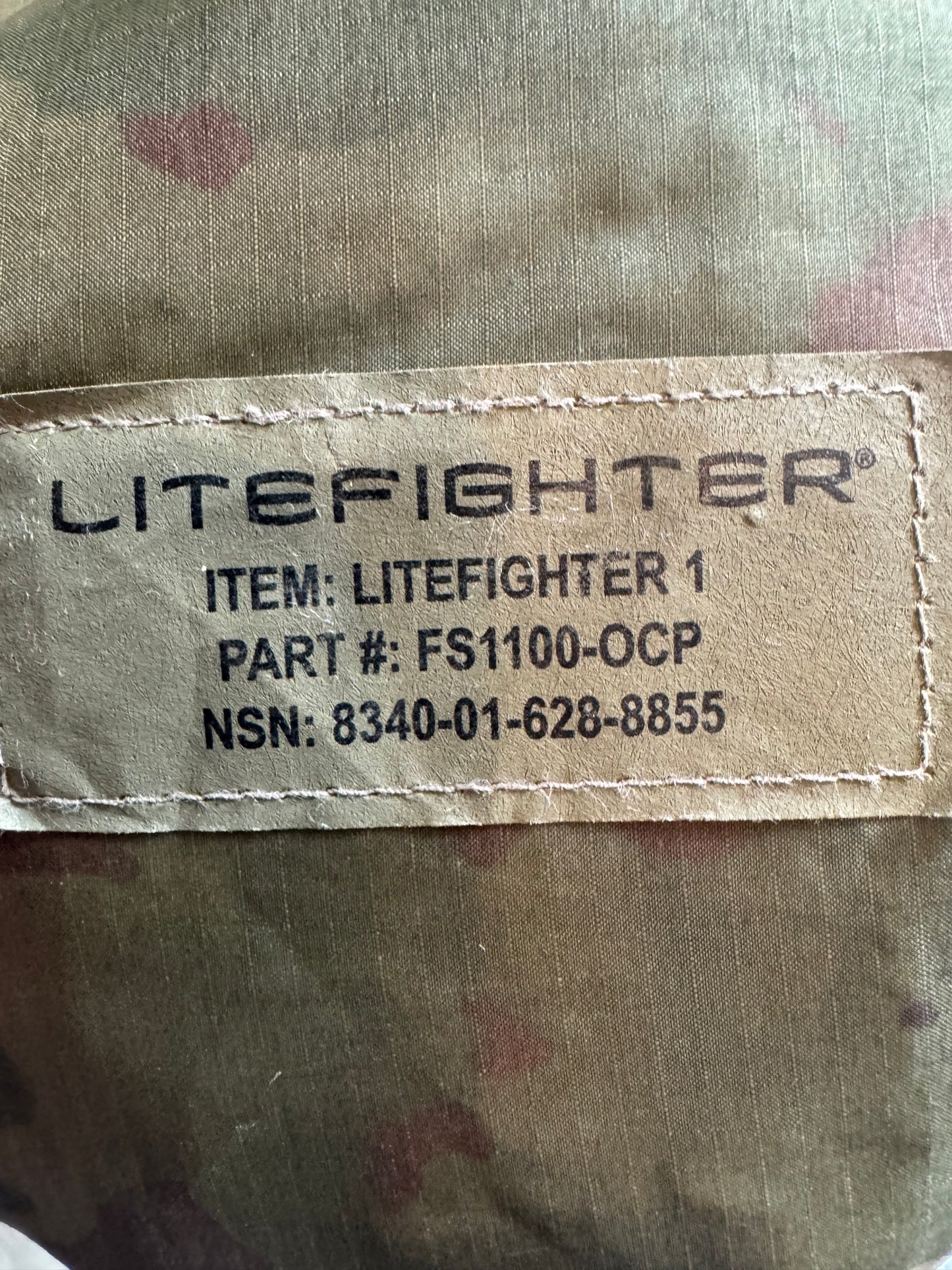 FAIR LiteFighter 1 Tent Individual Shelter System Military OCP 8340-01-628-8855
