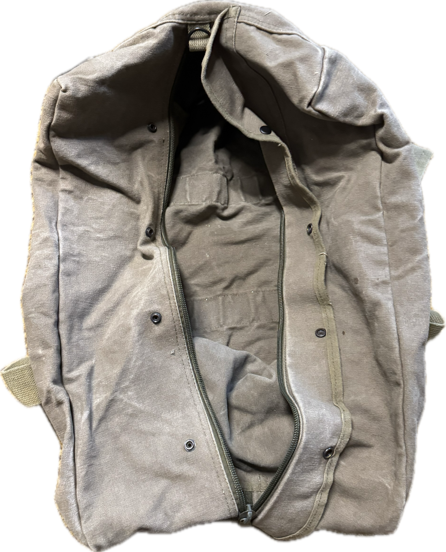Vintage OG Canvas Flyers Aviator's Kit Bag Military Flight Duffle Retro