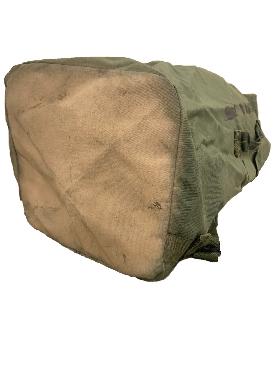 Military Duffle Bag OD Green Nylon Sea Bag Carry Straps Army Duffel USGI