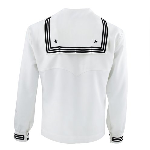 Men's White Sailor Jumper by Defense Logistics Agency Size 42-REG