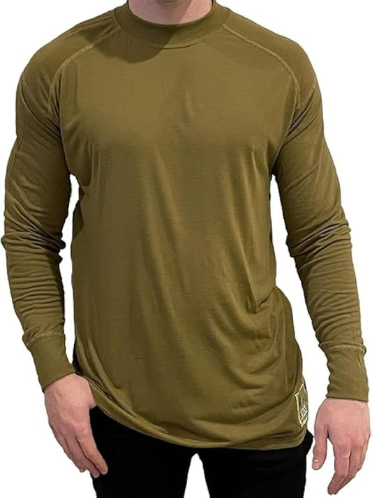NEW USMC FROG Silk Weight Base Layer Thermal Top Shirt