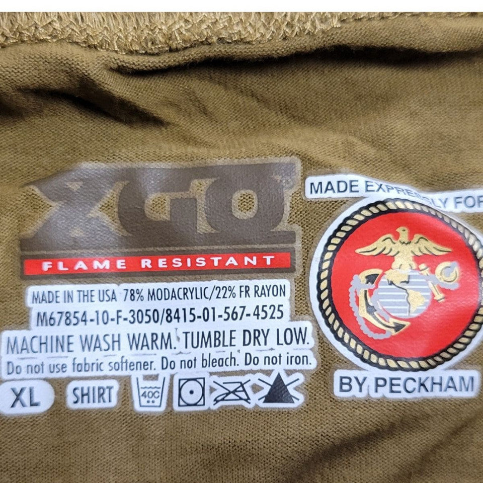 NEW USMC FROG Silk Weight Base Layer Thermal Top Shirt