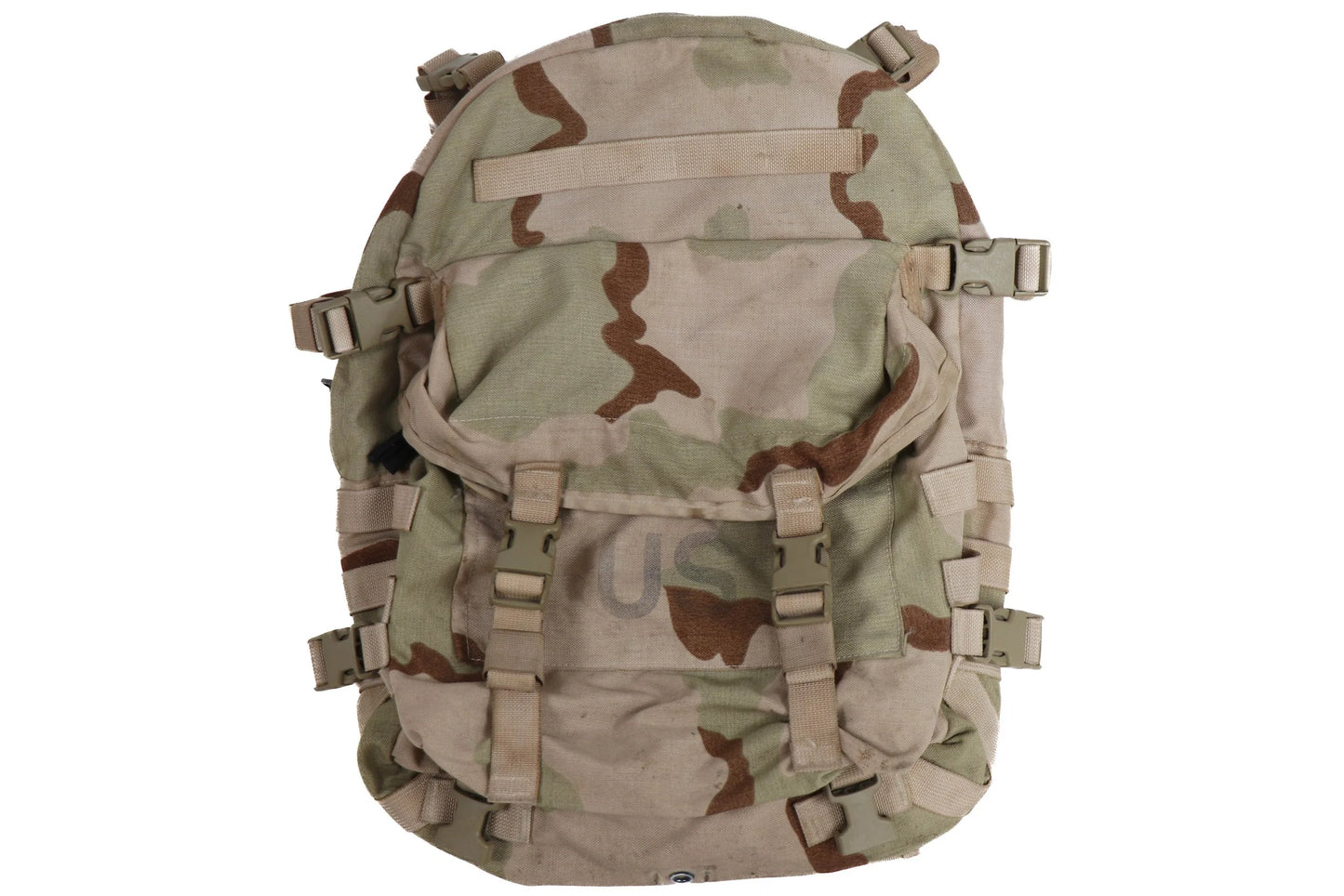 US Military USGI MOLLE 3 Day Assault Pack Desert Camo DCU 3 Color Backpack D2
