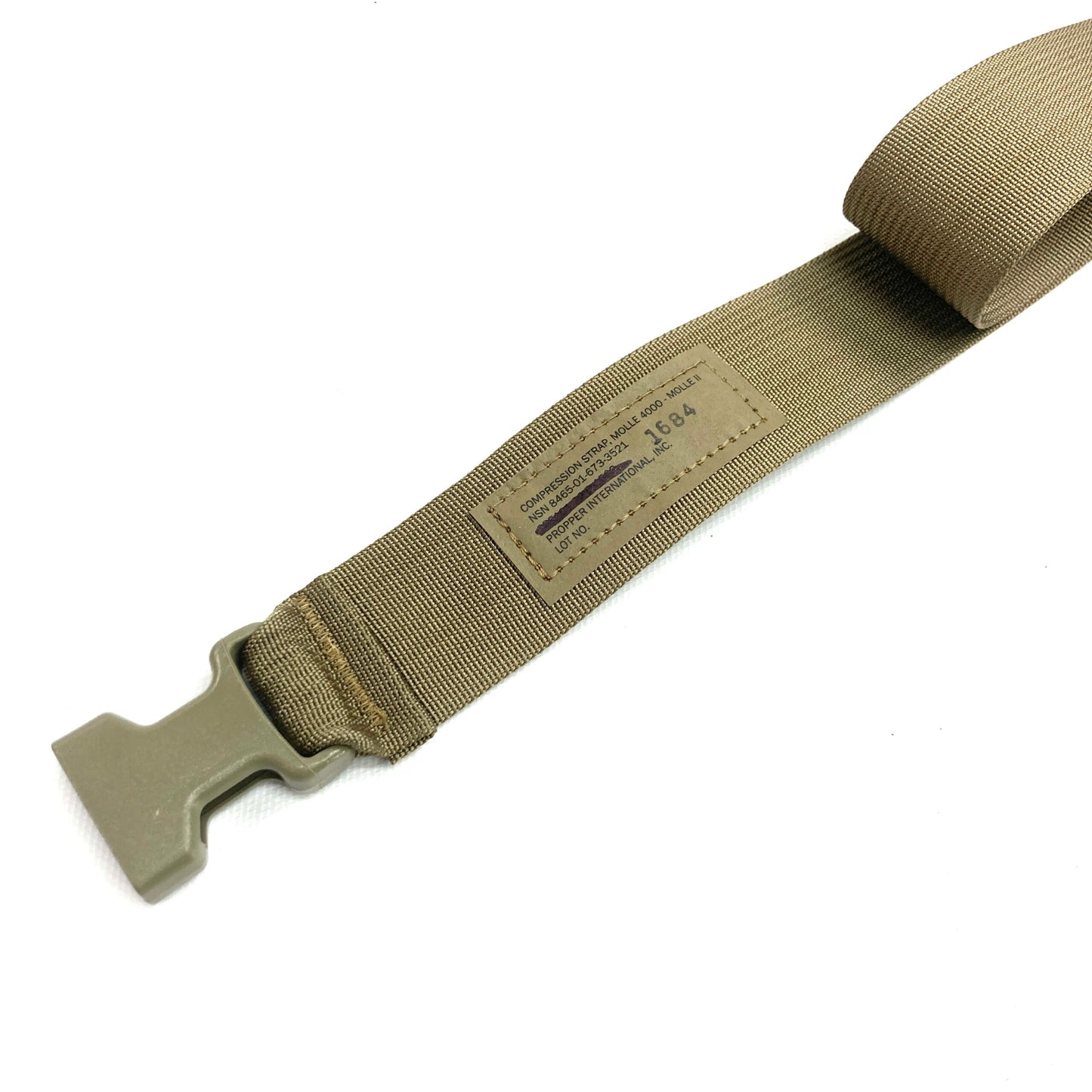 USGI MOLLE 4K Compression Strap 3521 OCP 4000 Rucksack NSN 8465-01-673-3521