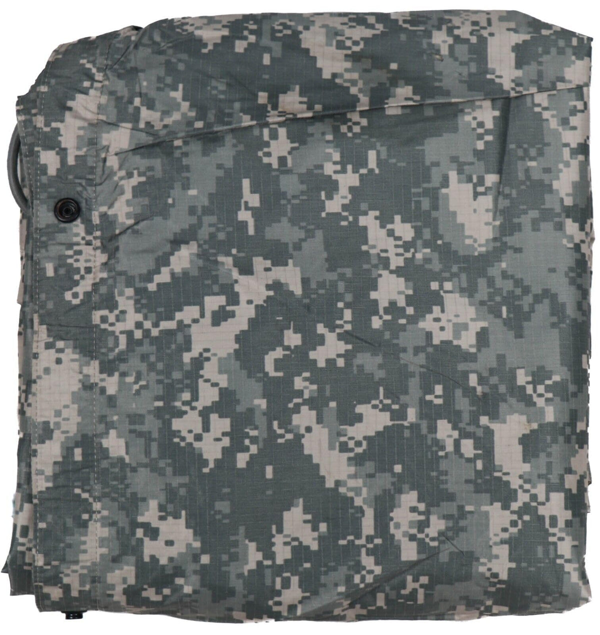 USGI Reversible Green Field Tarp ACU 90 x 80 Ground Tarpaulin Shelter GOOD