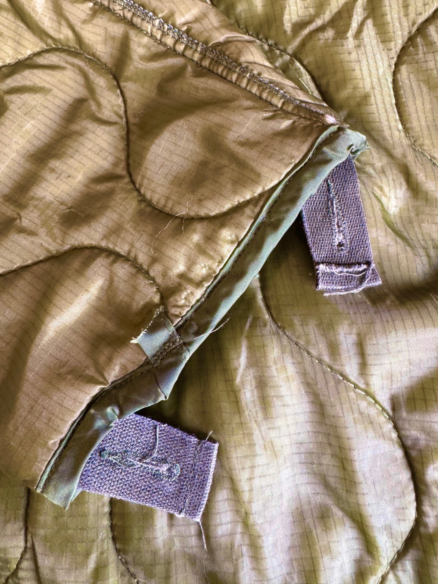 USGI Army Military COLD WEATHER Aircrew Coat / Jacket Liner OD Green SMALL