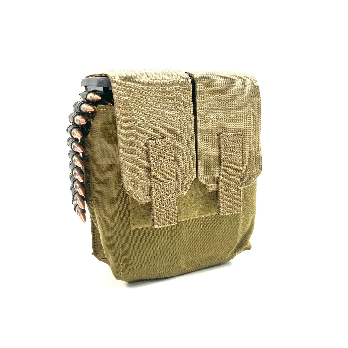 2 Pack Eagle Industries Khaki 200RD SAW Pouch SFLCS Special Forces Load Carriage