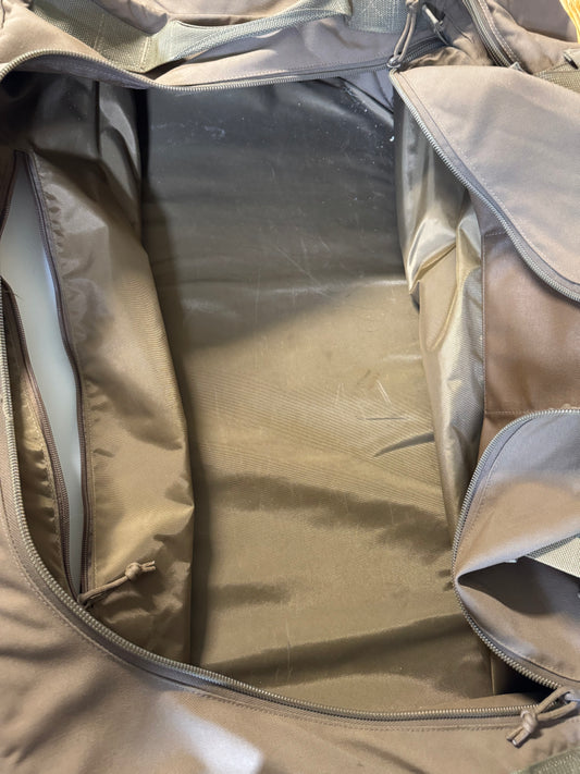 AWS Inc 50141 Rolling Deployment Bag with Frame Coyote Brown