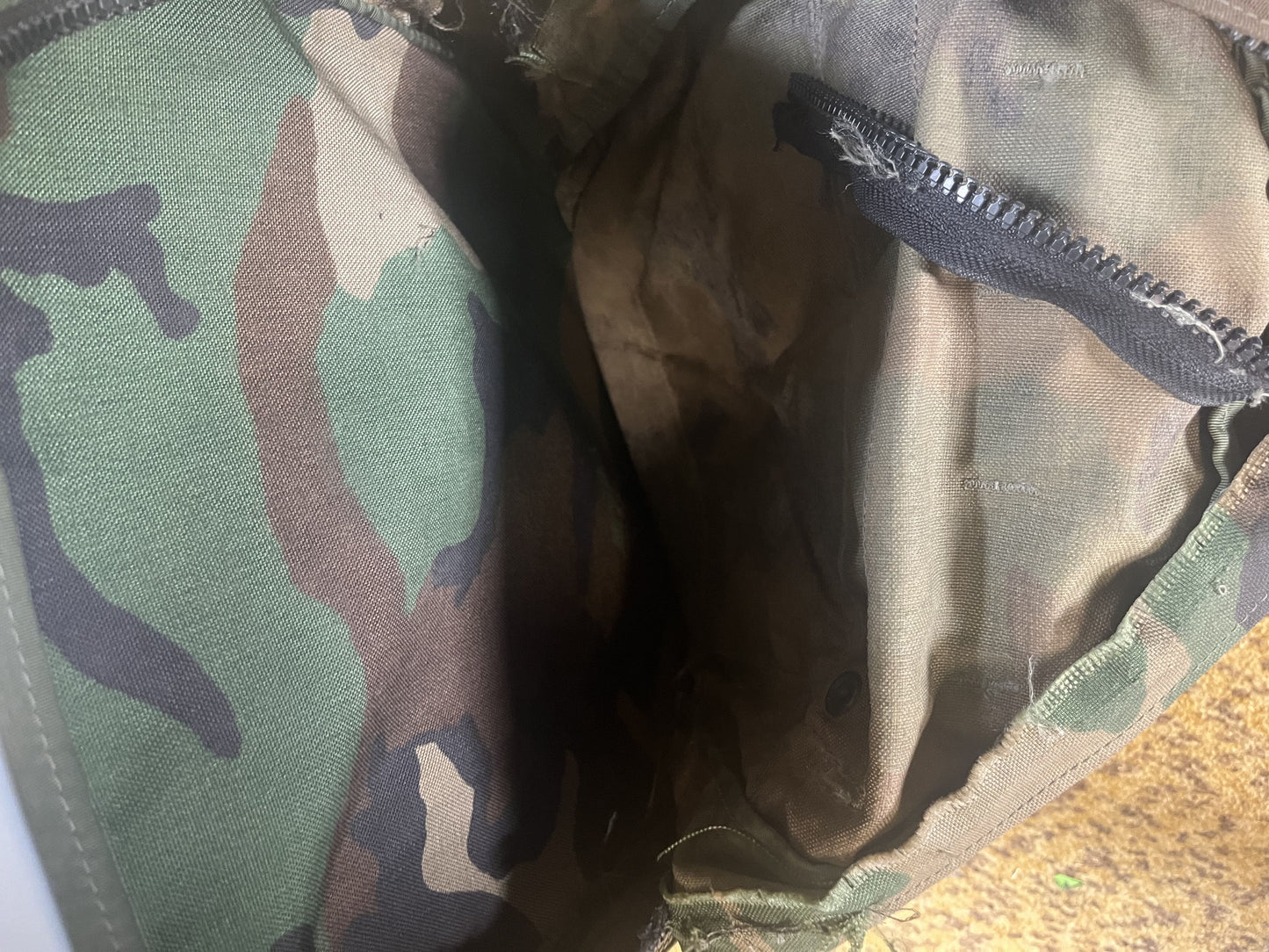 DAMAGED USGI SDS Woodland MOLLE II Large Assault Pack With Stiffener Style 4095