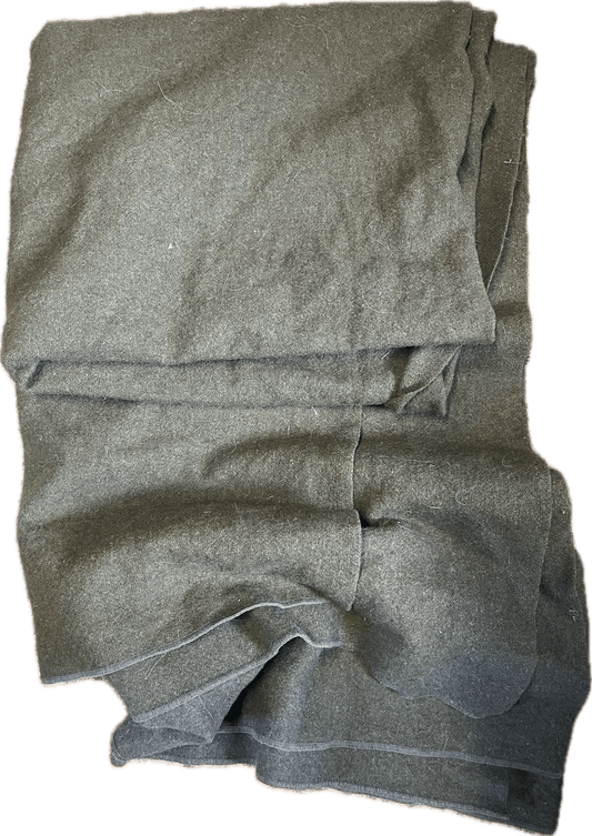 USGI US Military 100% Wool Blanket OD Green 66"x90" No Tag