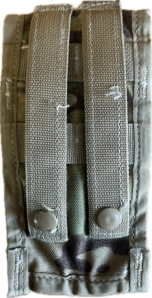 2 Pack USGI Molle Double 30 Round Mag Pouch OCP Multicam Camo