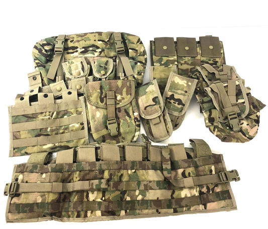 USGI 16 Pc Rifleman Kit OCP Multicam Complete US ARMY MOLLE II