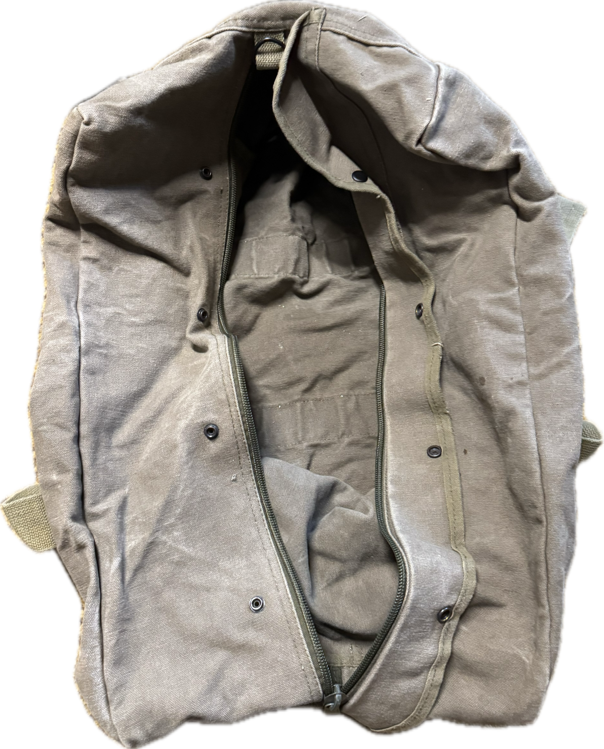 FAIR Vintage OG Canvas Flyers Aviator's Kit Bag Military Flight Duffle Retro