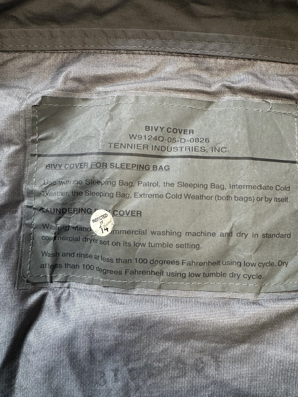 FAIR USGI ACU Bivy Cover Digital Waterproof Goretex Sleeping Bag Cover UCP