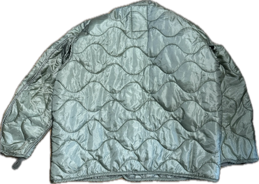 USGI Extra Large Cold Weather Coat Liner NSN: 8415-00-782-2890 Green