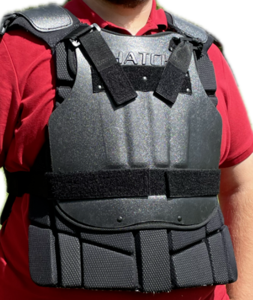 Hatch Protective Vest Medium to Large Tactical Police Body Armor MISSING STRAPS