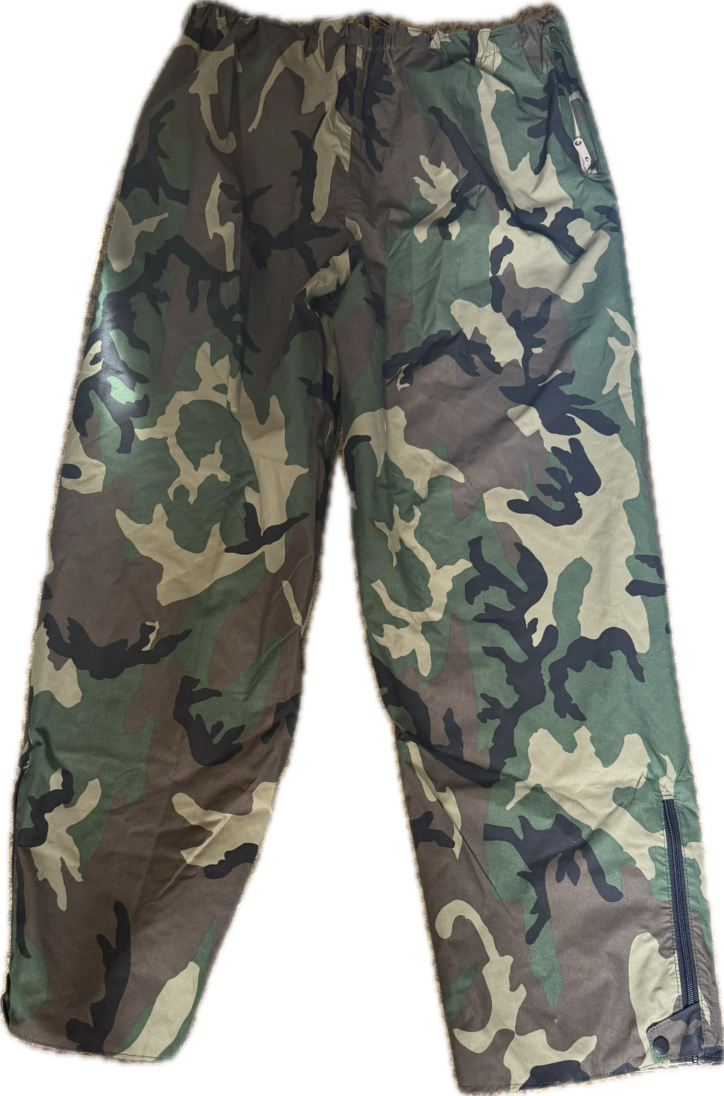 Gore-Tex Reversible Pants XXL Woodland / Desert Camo Log House Designs