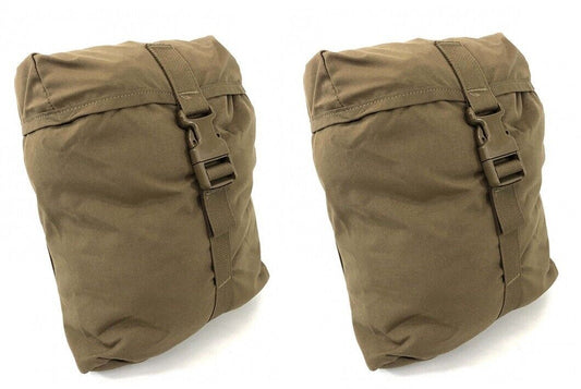 2 Pack NEW FILBE MOLLE Sustainment Pouch Coyote USMC