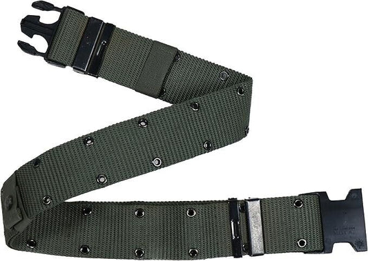 USGI LC2 Alice Belt Individual Equipment Military Web Belt Size Large OD Green