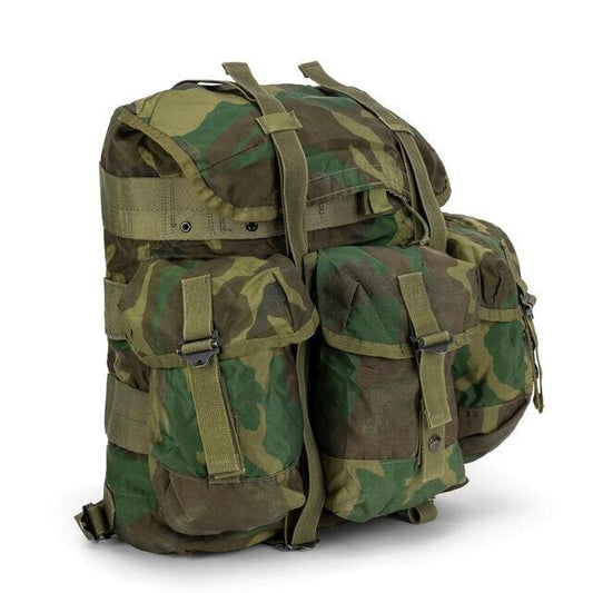 USGI Military Medium Woodland Camo ALICE Pack Rucksack W/O Frame