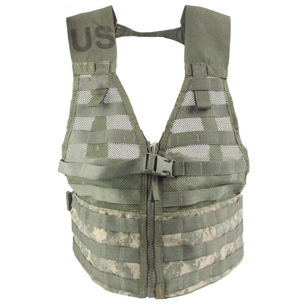 USGI Army Fighting Load Carrier Vest Molle II FLC LBV Tactical Digital ACU UCP