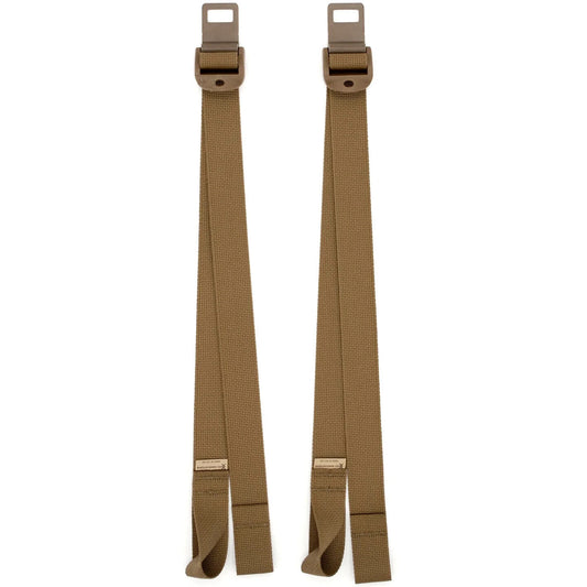 2 ct USMC Main Pack Quick Release Lower Attachment Straps Coyote FILBE Rucksack