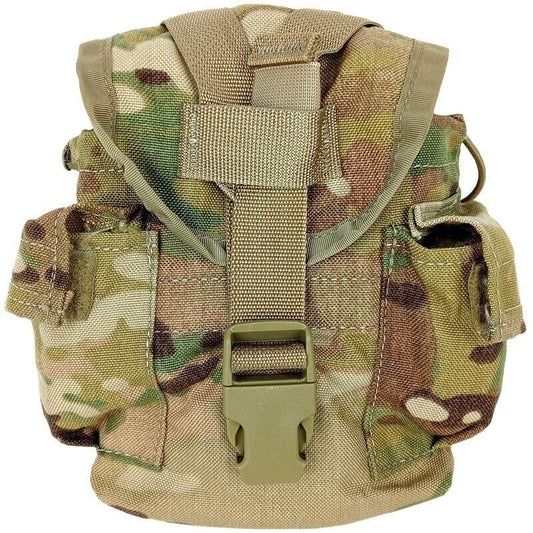 USGI Army 1 QT General Purpose Canteen Pouch Molle II Multicam OCP