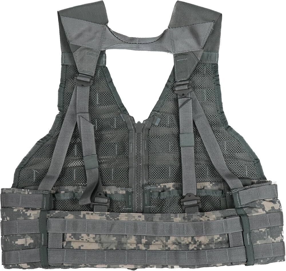 USGI Army Fighting Load Carrier Vest Molle II FLC LBV Tactical Digital ACU UCP