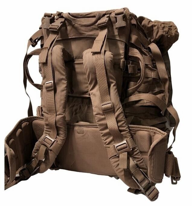 USMC Complete Main Pack FILBE Coyote Backpack Large Rucksack Assault Frame Belt