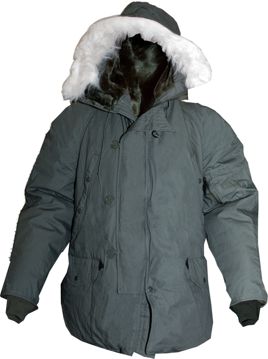 USGI Navy Parka Extreme Cold Weather Coat N-3B Medium