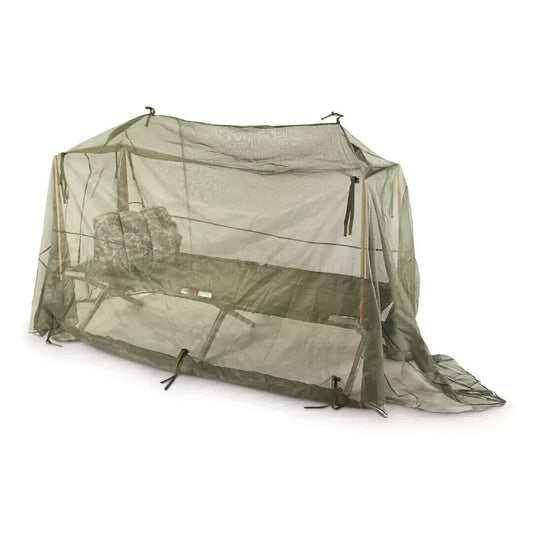 USGI Military Field Mosquito Bar Insect Net Tent Cot Cover Netting (NET ONLY)