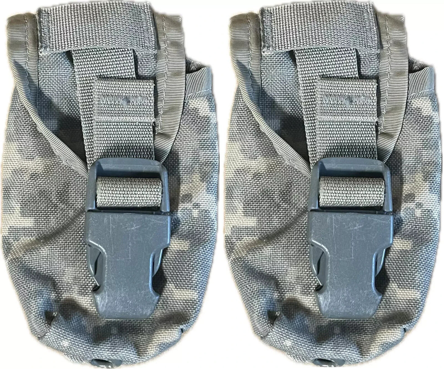 2 PACK USGI Flash-Bang Grenade Pouch ACU MOLLE