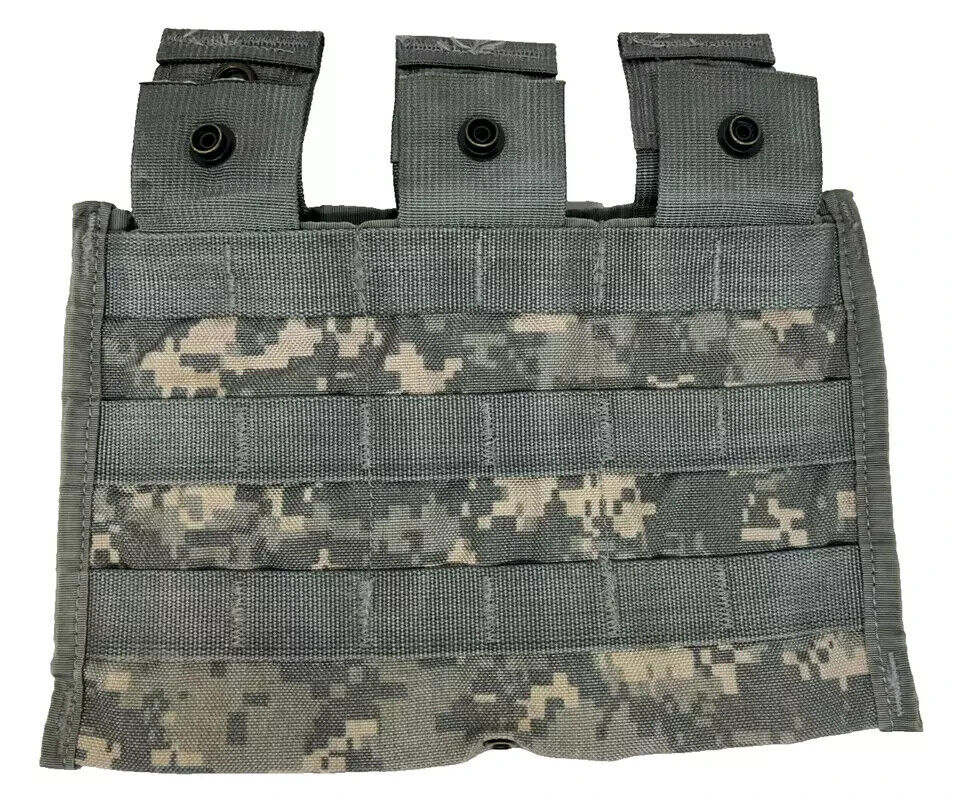 8 Pack USGI Military ACU Triple Mag Pouch Magazine 30 Round ARMY MOLLE II