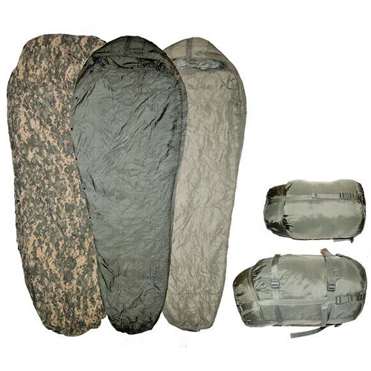 USGI MSS Modular Sleep System 5 Piece Kit ACU Camo US Army