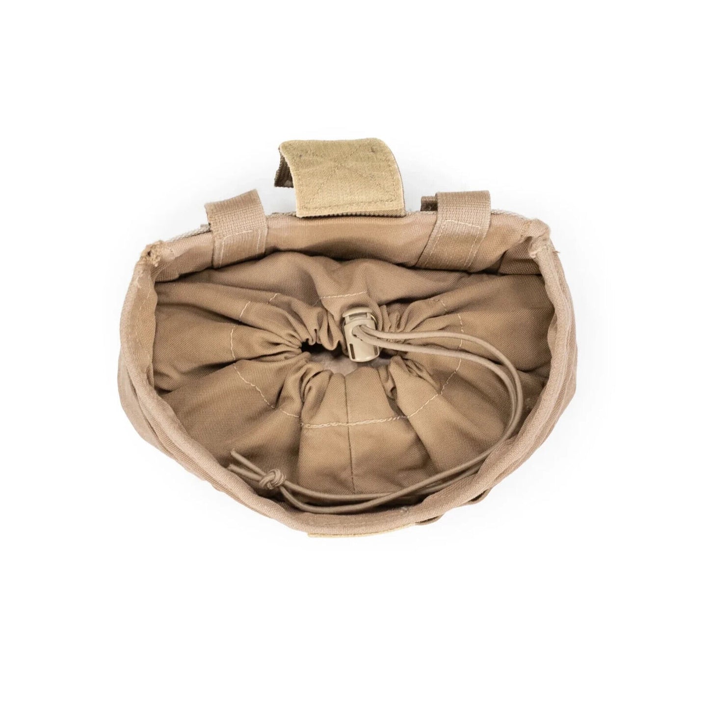 USMC Roll-Up Dump Pouch- Marine Corps Coyote Brown Pouch for Empty Magazines