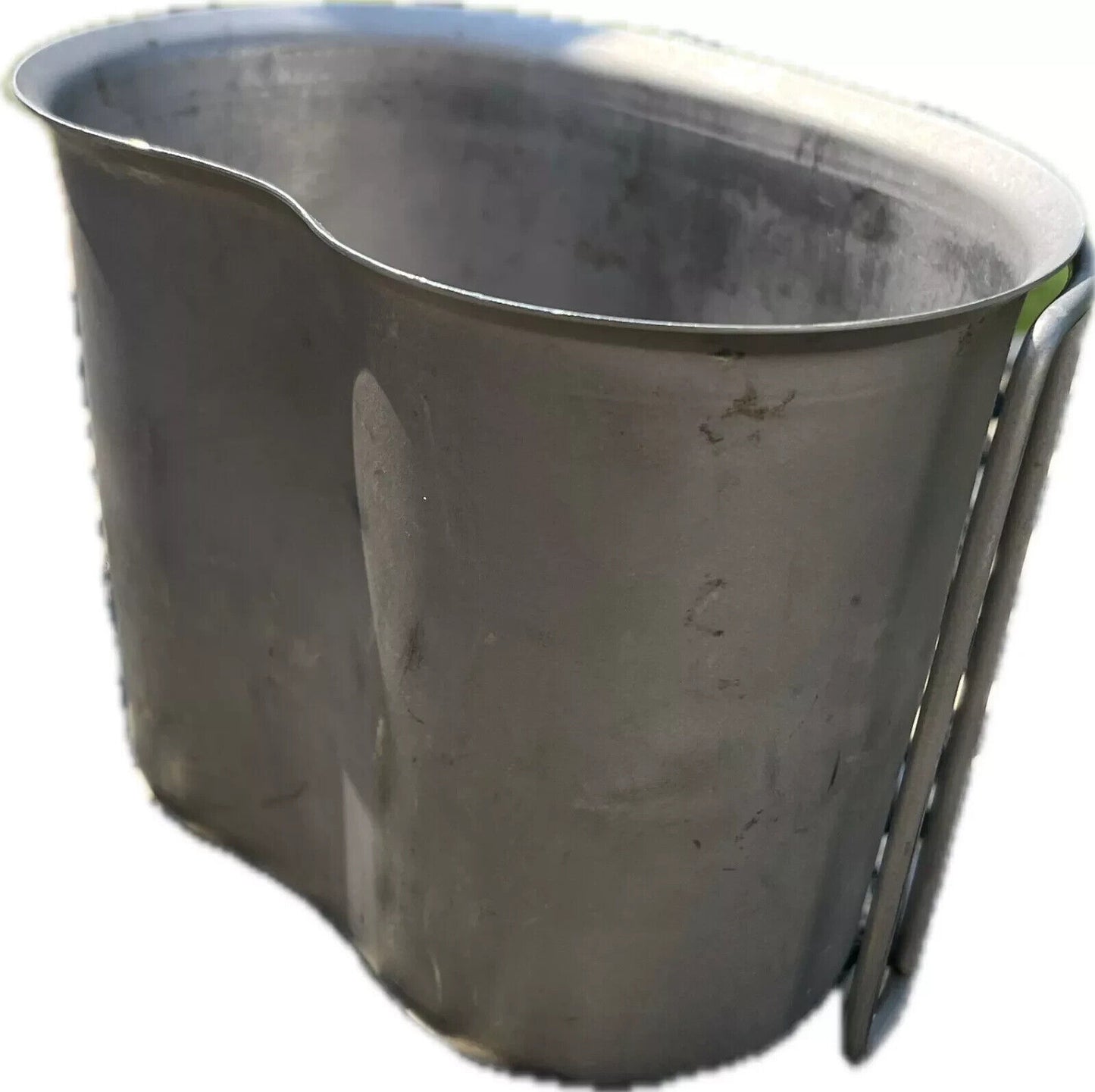 Authentic US Military USMC Army USGI Stainless Steel 1 Qt Canteen Cup GREAT