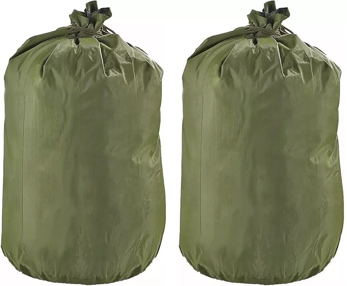 2 Pack USGI Issue Waterproof Wet Weather Clothing Bag