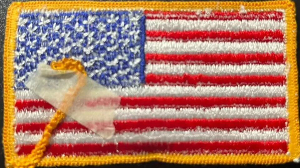 4 Pack U.S. American Flag Right Shoulder Patches REAL Military Sew-On Insignias