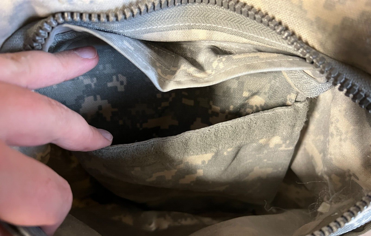 USGI Assault Pack 3 Day MOLLE II Backpack ARMY ACU Made in USA with Stiffener