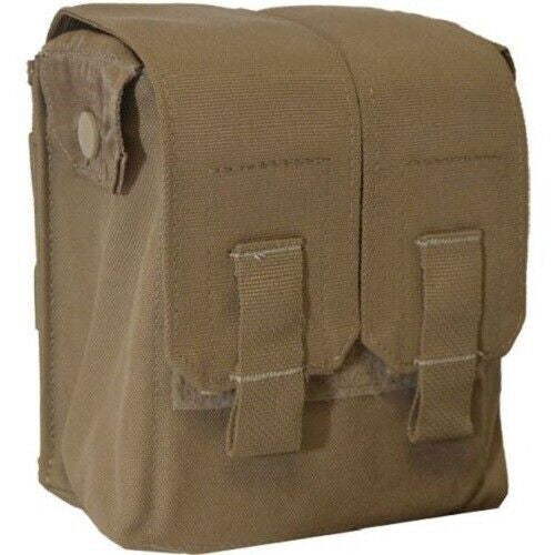 EAGLE USMC FSBE 200 Round Saw Gunners Pouch W/ Detachable Top Coyote