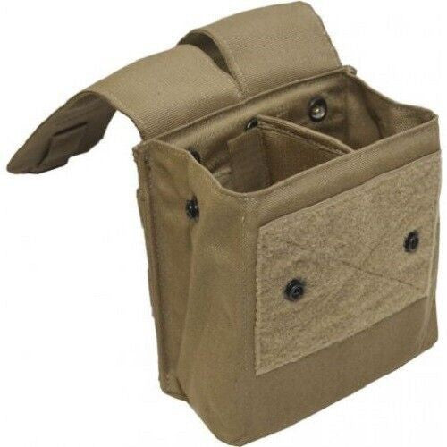 EAGLE USMC FSBE 200 Round Saw Gunners Pouch W/ Detachable Top Coyote