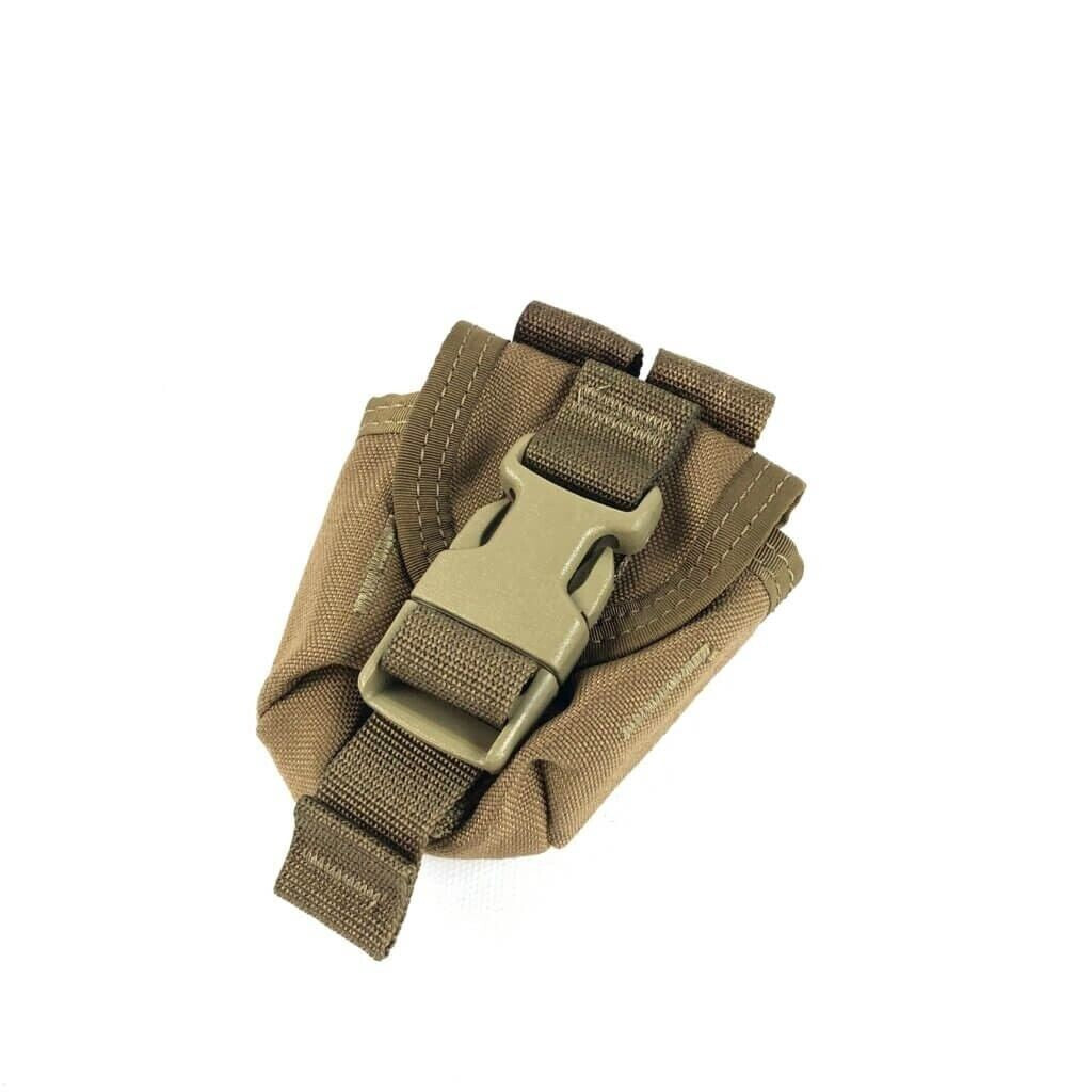 2 Pack USMC M-67 Grenade Pouch Coyote Brown MOLLE ILBE