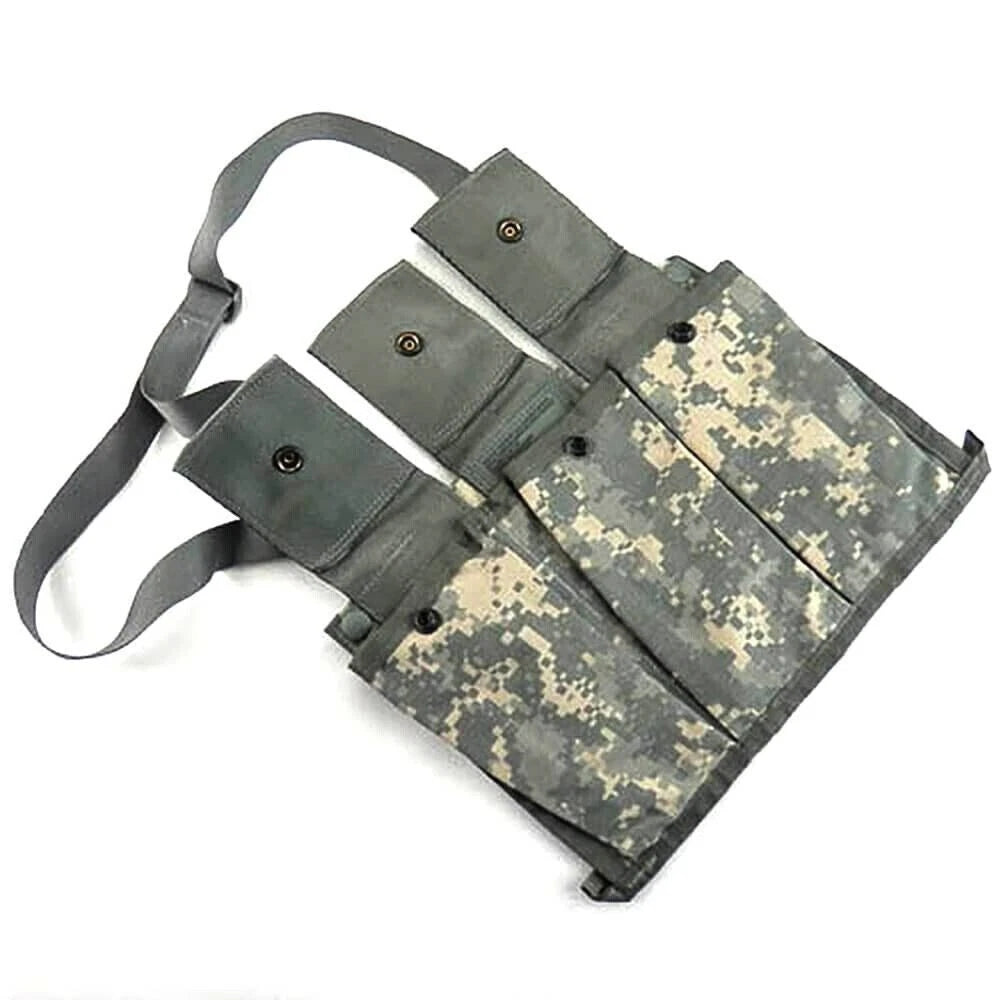 10 Pack Military 6 Magazine Bandoleer MOLLE II Mag Ammunition Pouch w/ Strap